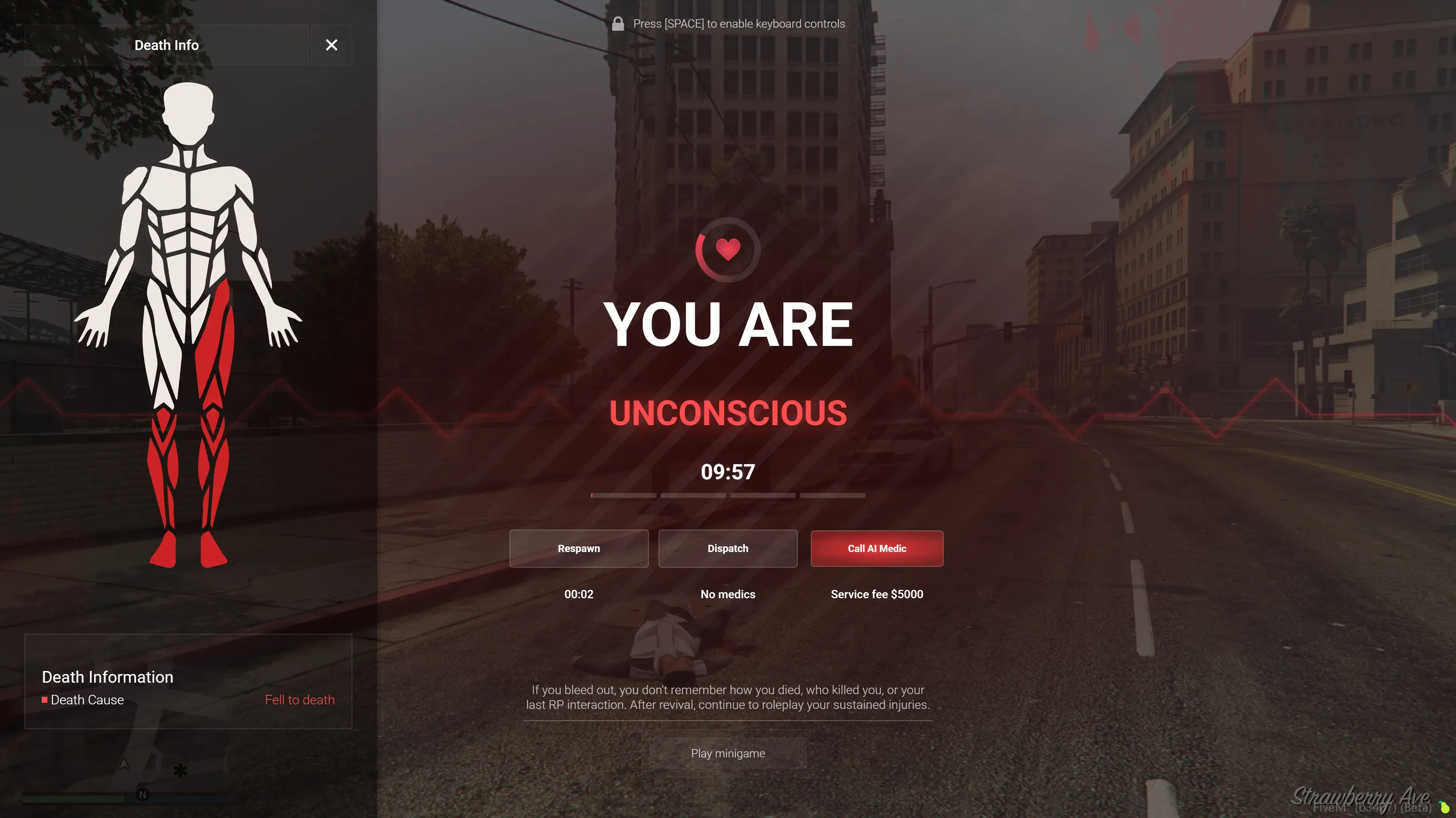 Deathscreen & Knockout