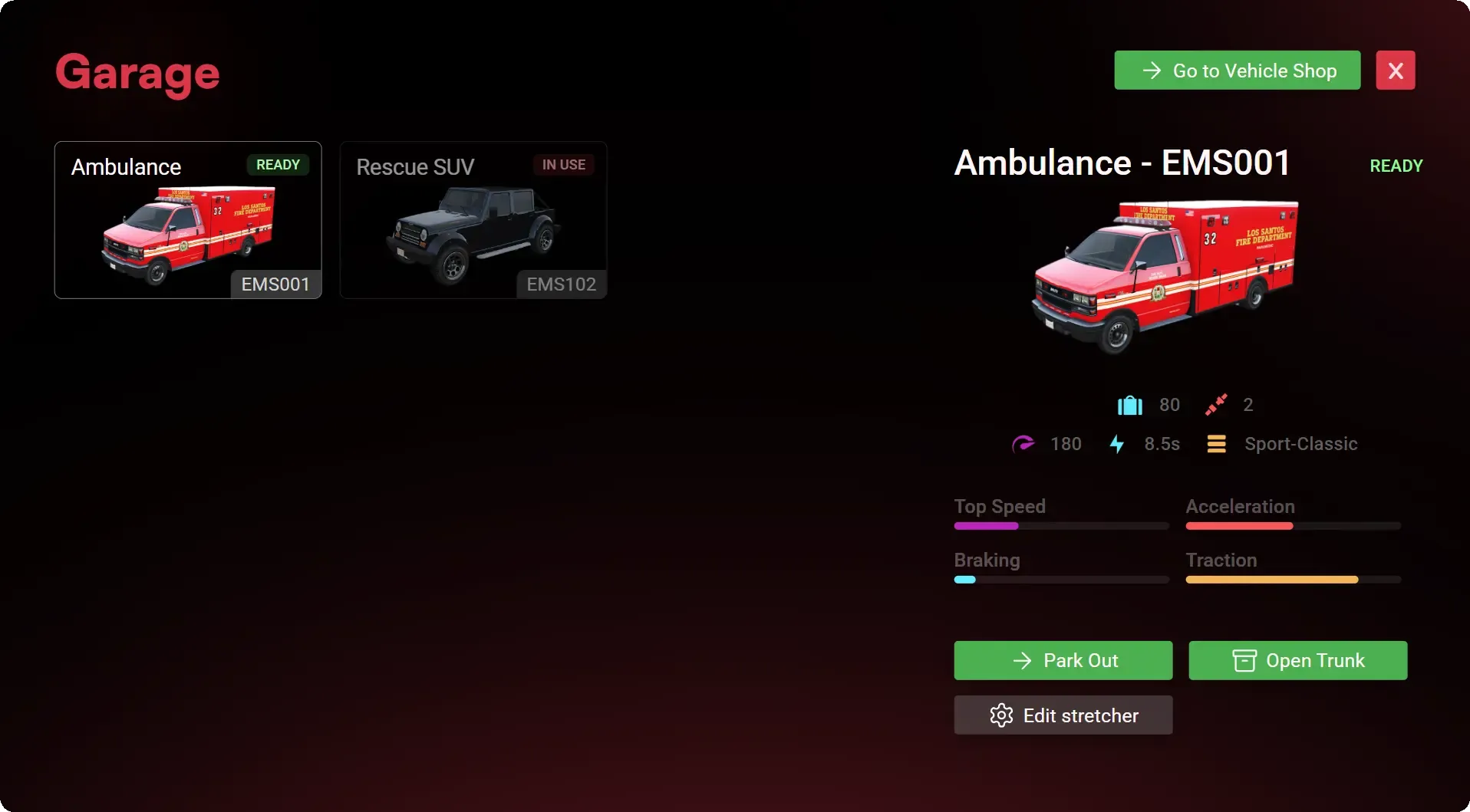 Garage & Vehicle Shop